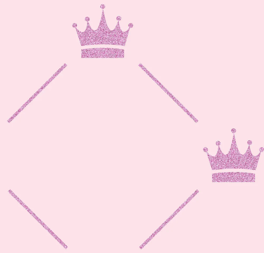 Crown and Lines Royal Pink Soft-Structured Linen Button Front Women's Shirt - Wearable Fine Art by Shoosty