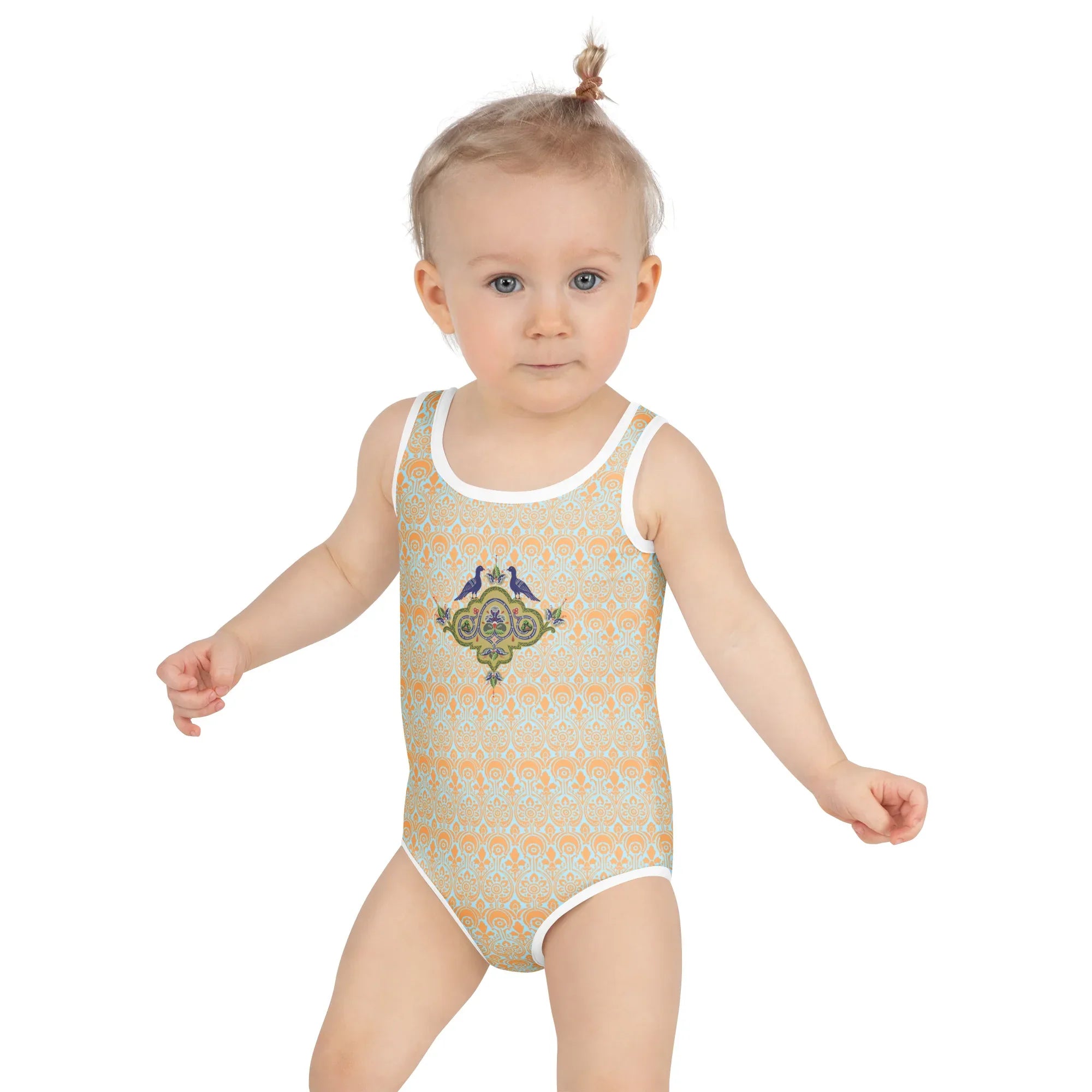 Royal Kids Swimsuit 7 - Wearable Fine Art by Shoosty