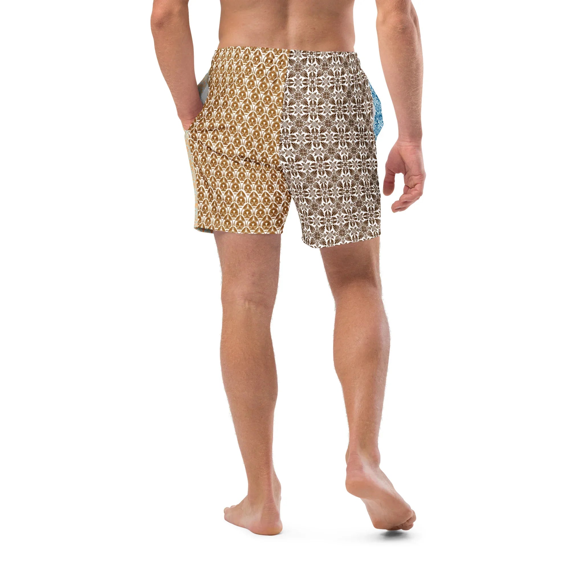 Shoosty V3 Recycled Swim Trunks - Wearable Fine Art by Shoosty
