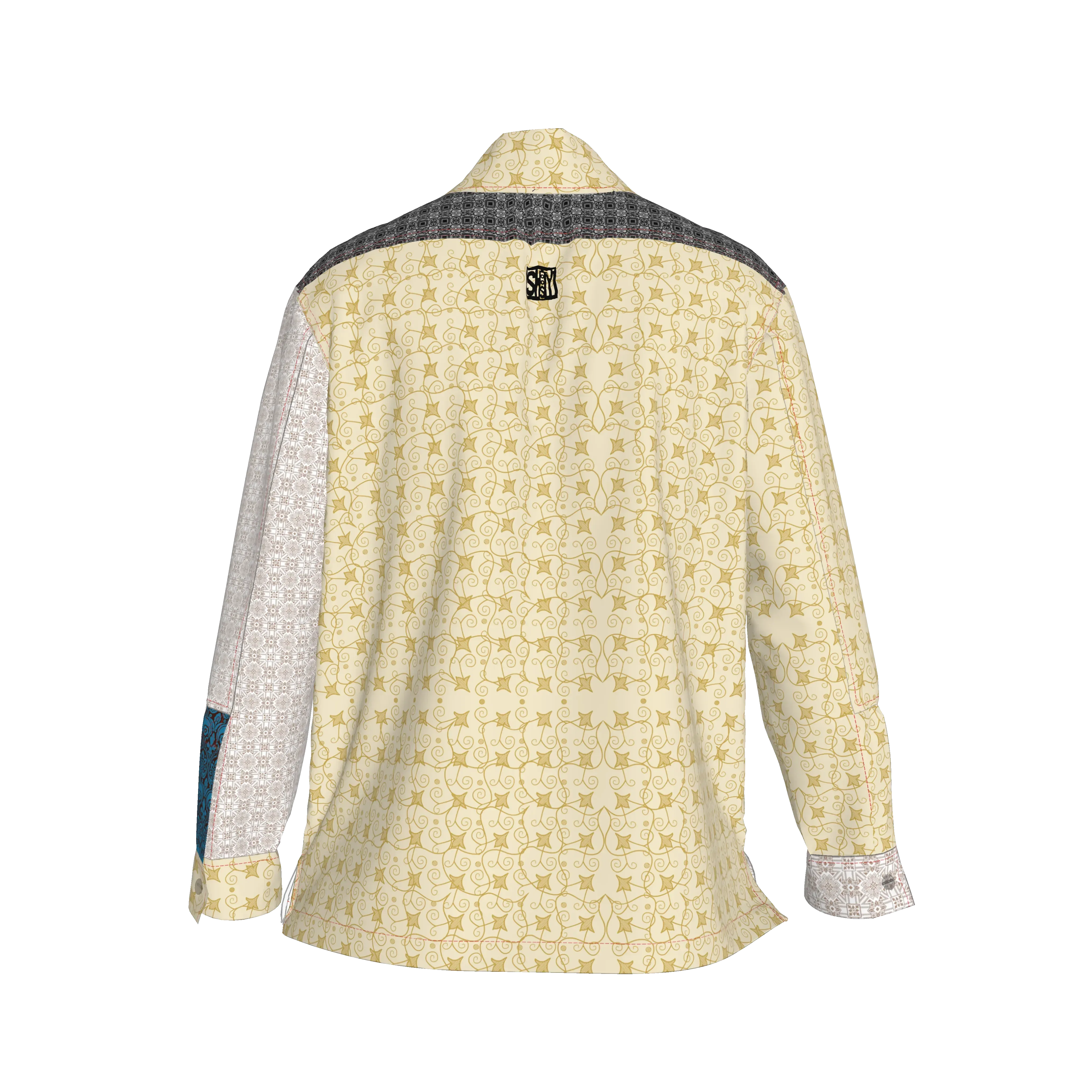 Shoosty V3 Shirt Jacket - Wearable Fine Art by Shoosty