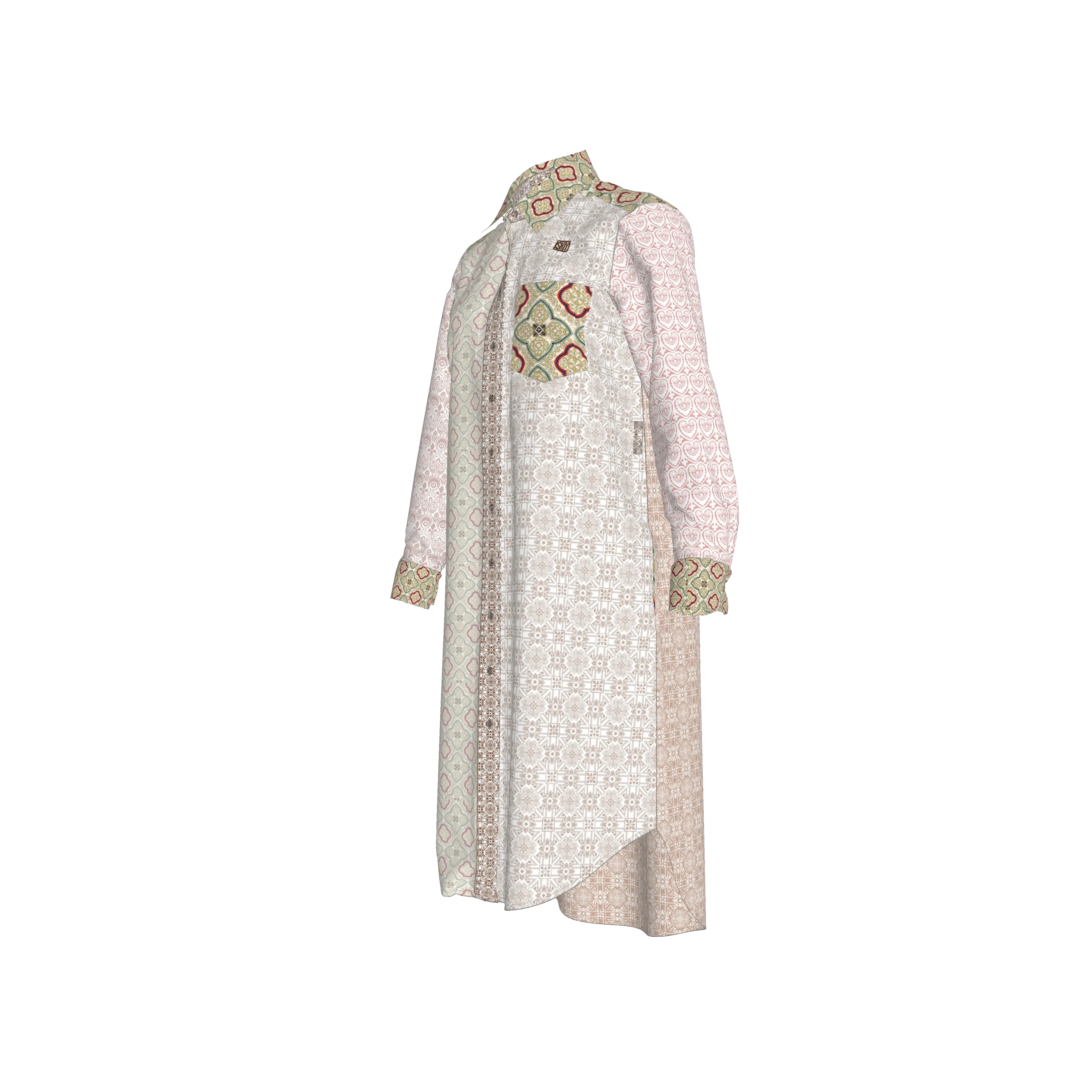 Shoosty V3 Women's Long Sleeve Shirt - Wearable Fine Art by Shoosty