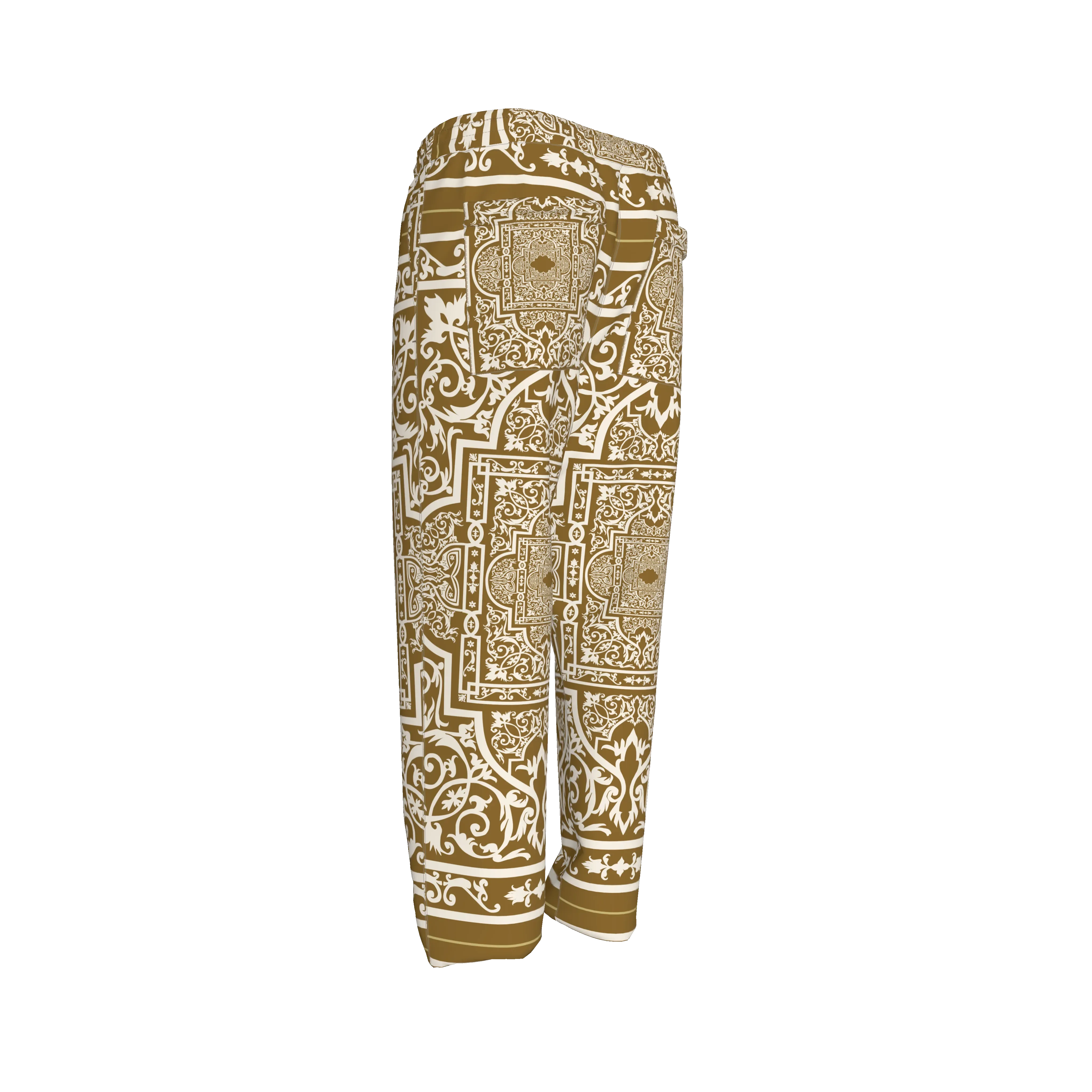 Andre Pullstring Pants - Wearable Fine Art by Shoosty