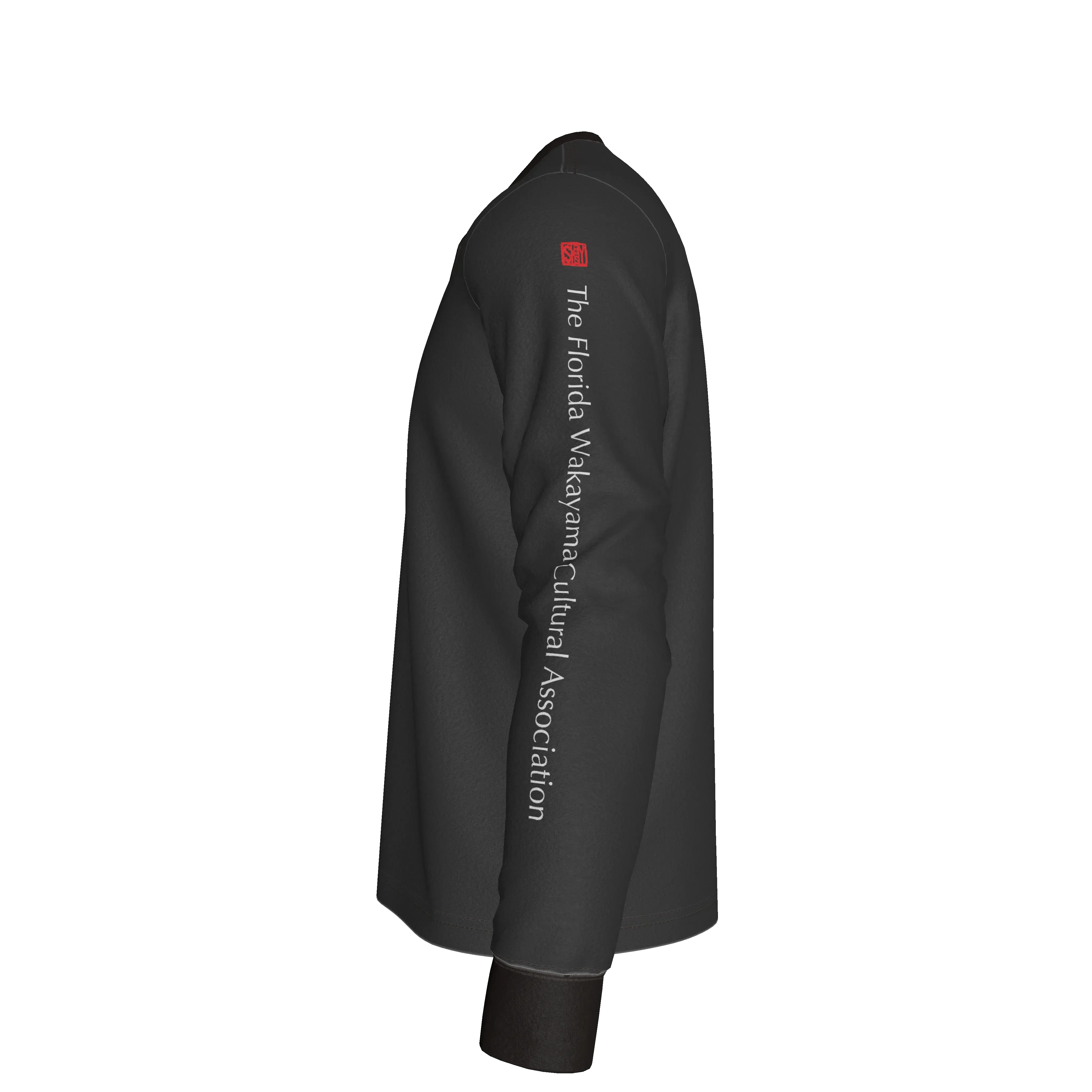 Komainu / Lion Dog - V2 Long Sleeve Henley – Limited Edition Shoosty Artist Series - Wearable Fine Art by Shoosty