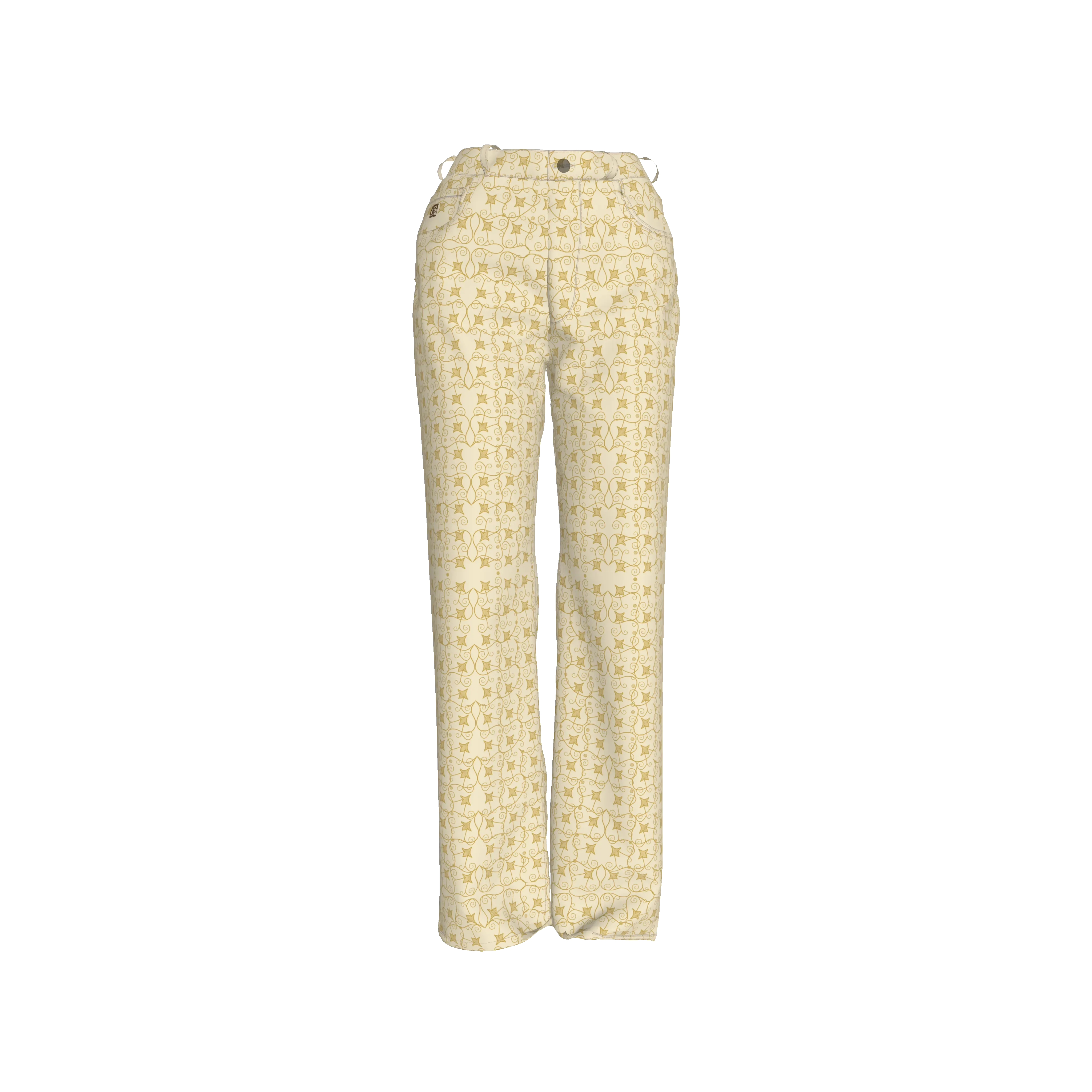 Shoosty V3 Paloma Relaxed Fit Pants - Wearable Fine Art by Shoosty