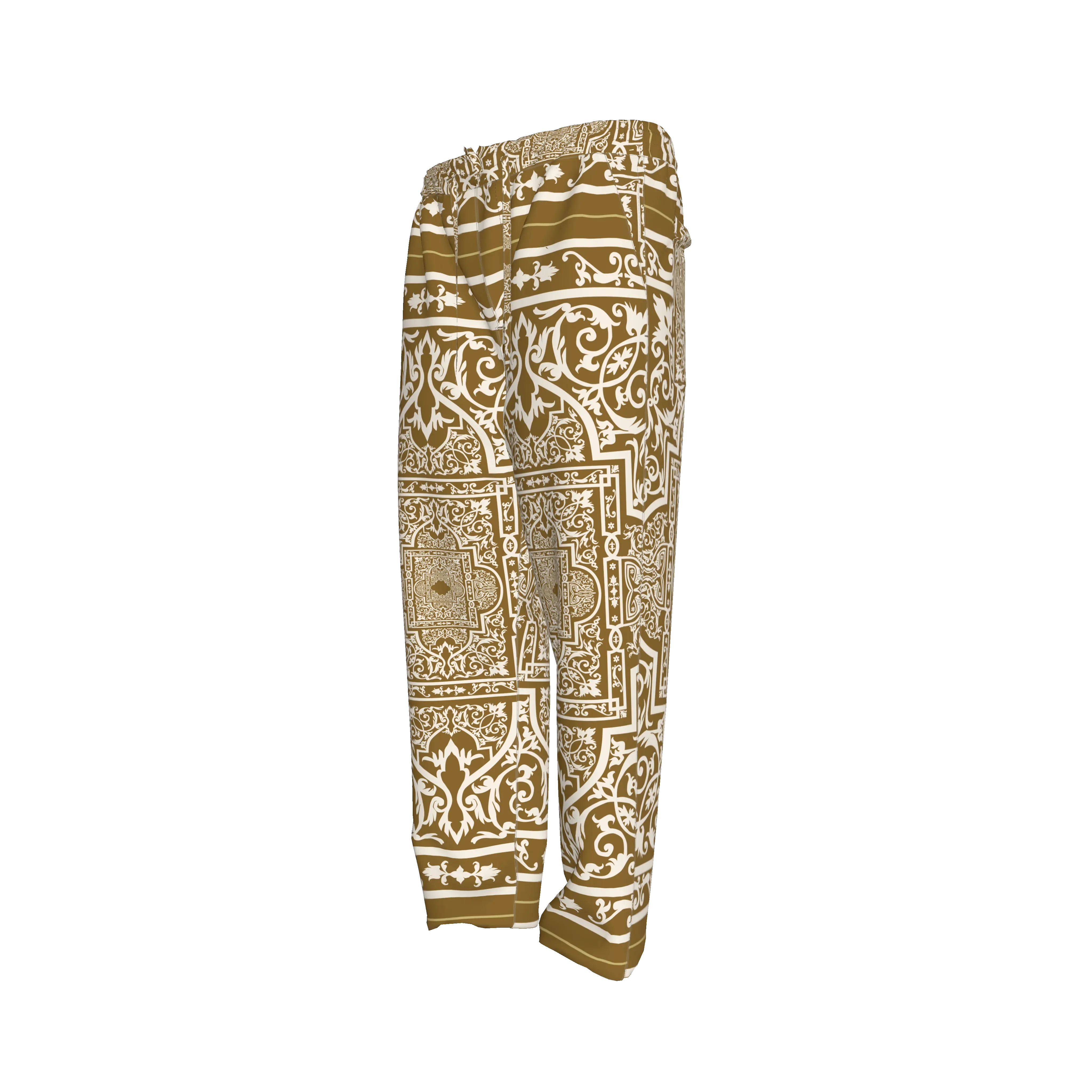 Andre Pullstring Pants - Wearable Fine Art by Shoosty