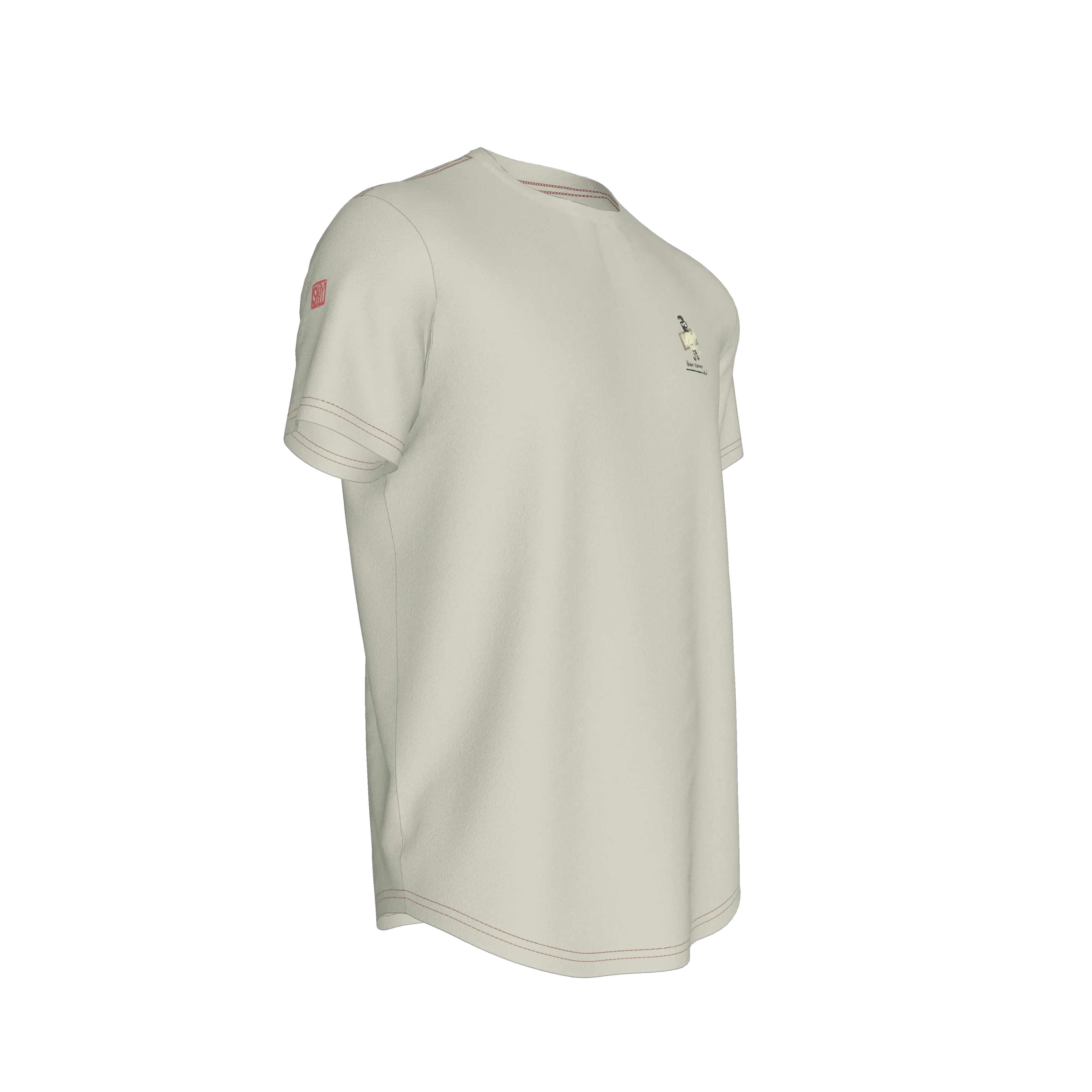 The Contractor Series: Fire Tamer Premium Fitted T-Shirt – Limited Edition Shoosty 2022 Collection - Wearable Fine Art by Shoosty