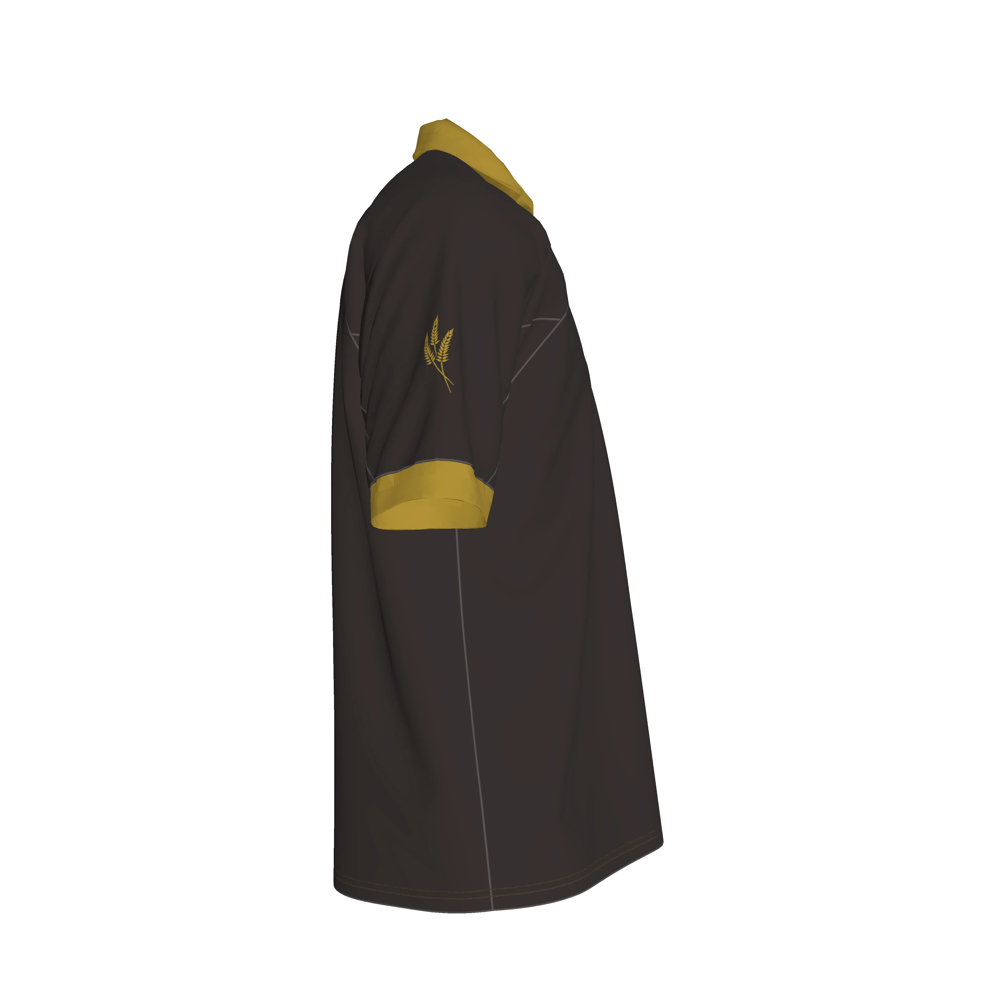 Hogtown Hopsters Brown and Wheat Polo Shirt Copy - Wearable Fine Art by Shoosty