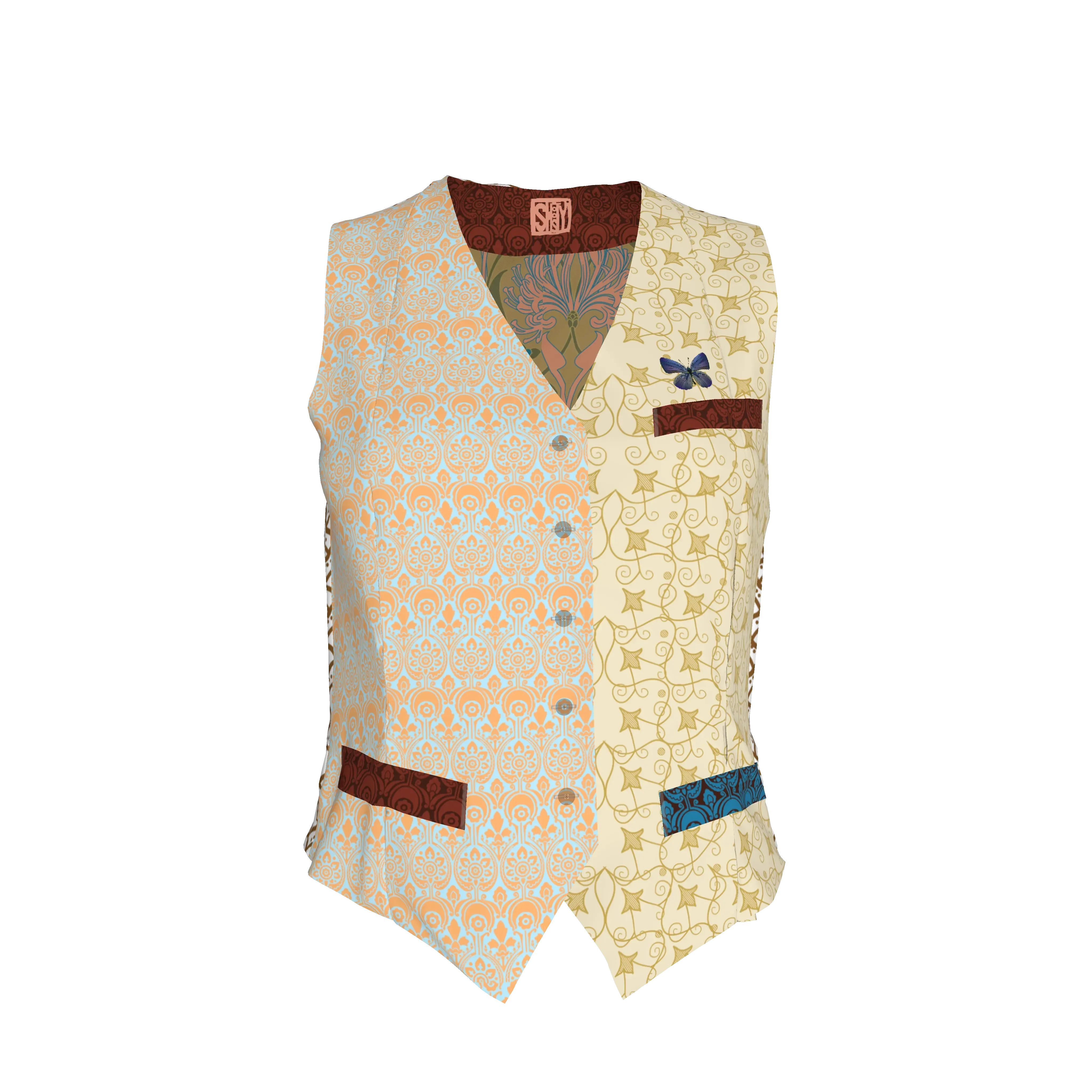 Shoosty V3 Women's Vest - Wearable Fine Art by Shoosty