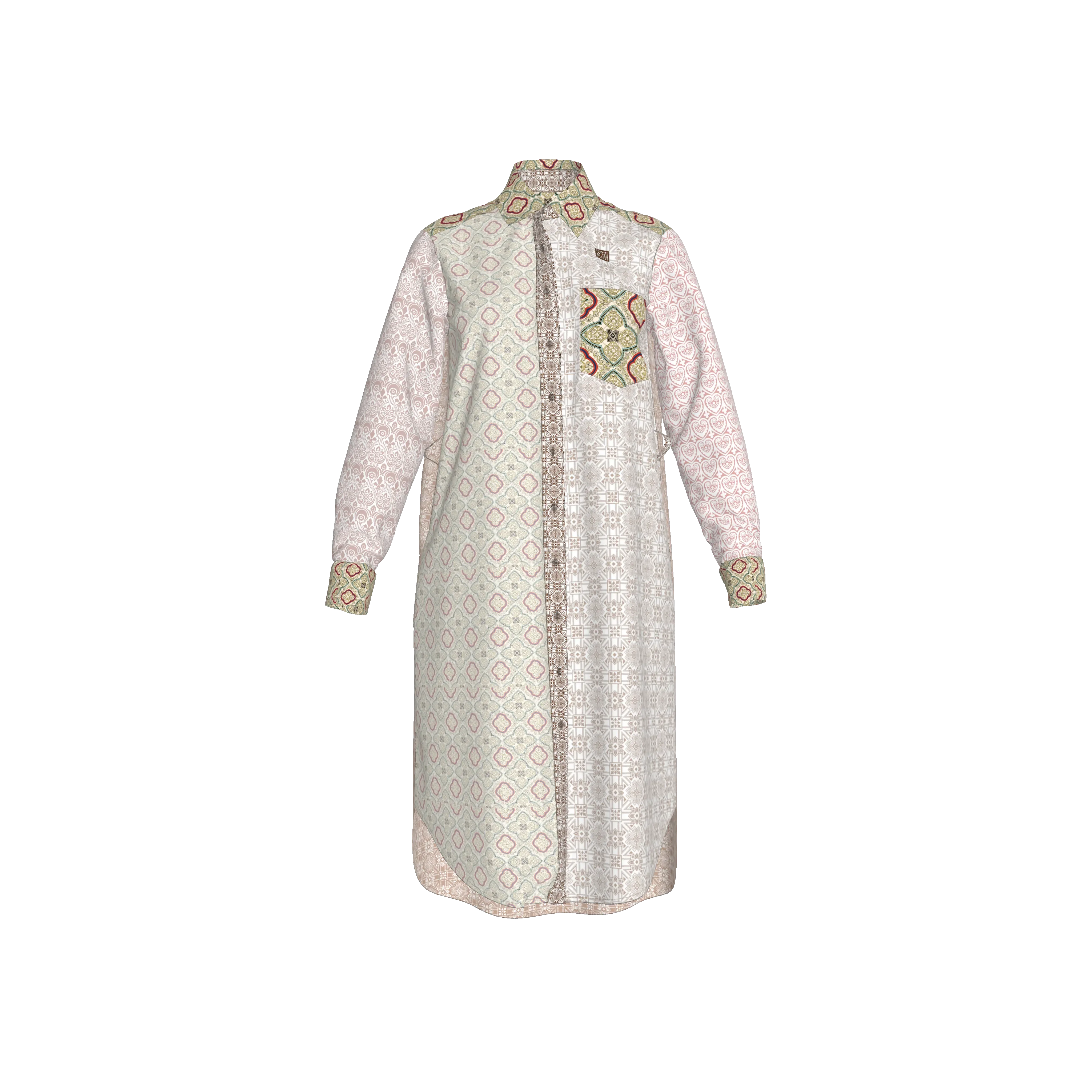 Shoosty V3 Women's Long Sleeve Shirt - Wearable Fine Art by Shoosty