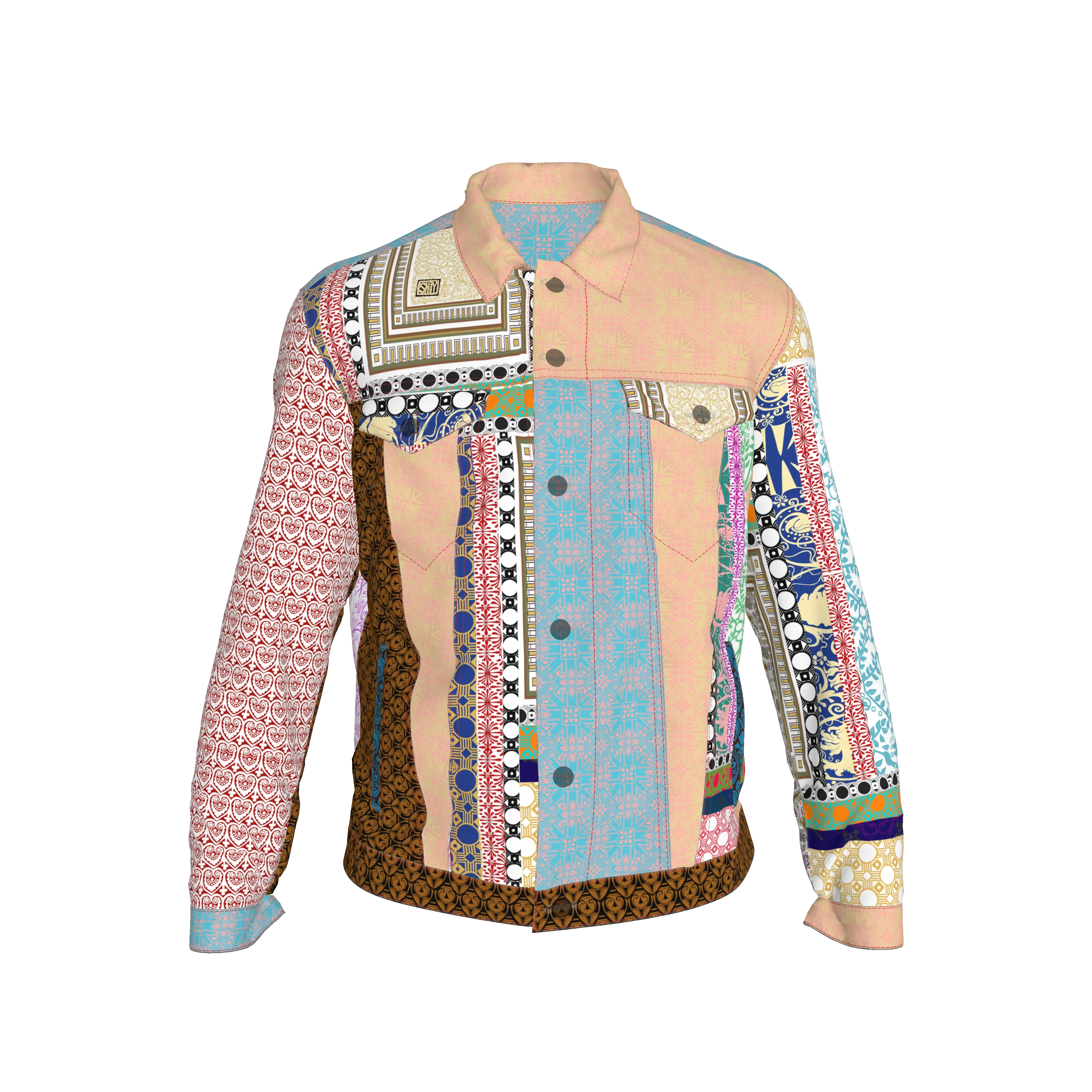 Shoosty V3 Paloma Jacket - Wearable Fine Art by Shoosty