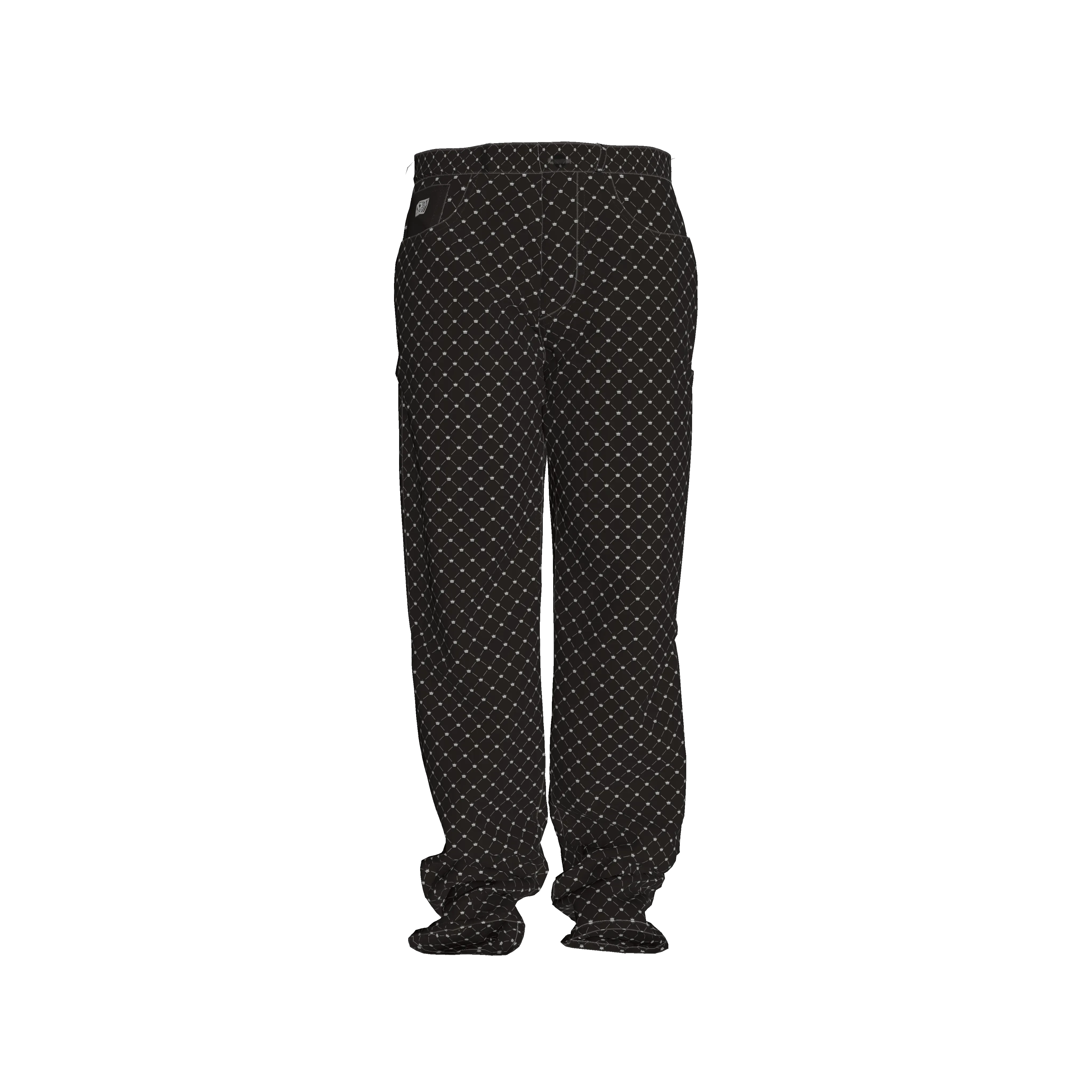 Joan of Arc Pants – Relaxed Fit Jeans - Wearable Fine Art by Shoosty