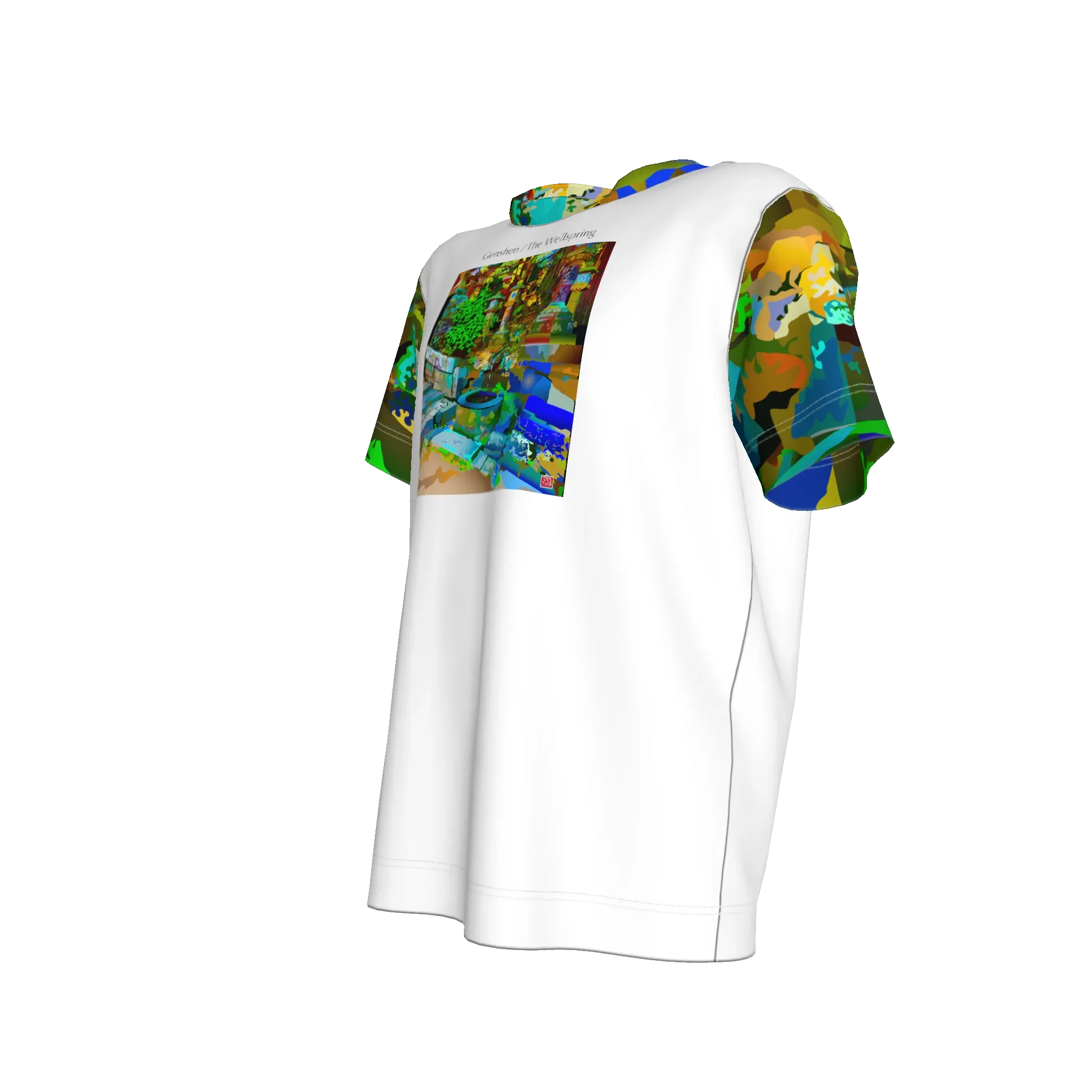 The Wellspring - Child’s T-Shirt - Wearable Fine Art by Shoosty