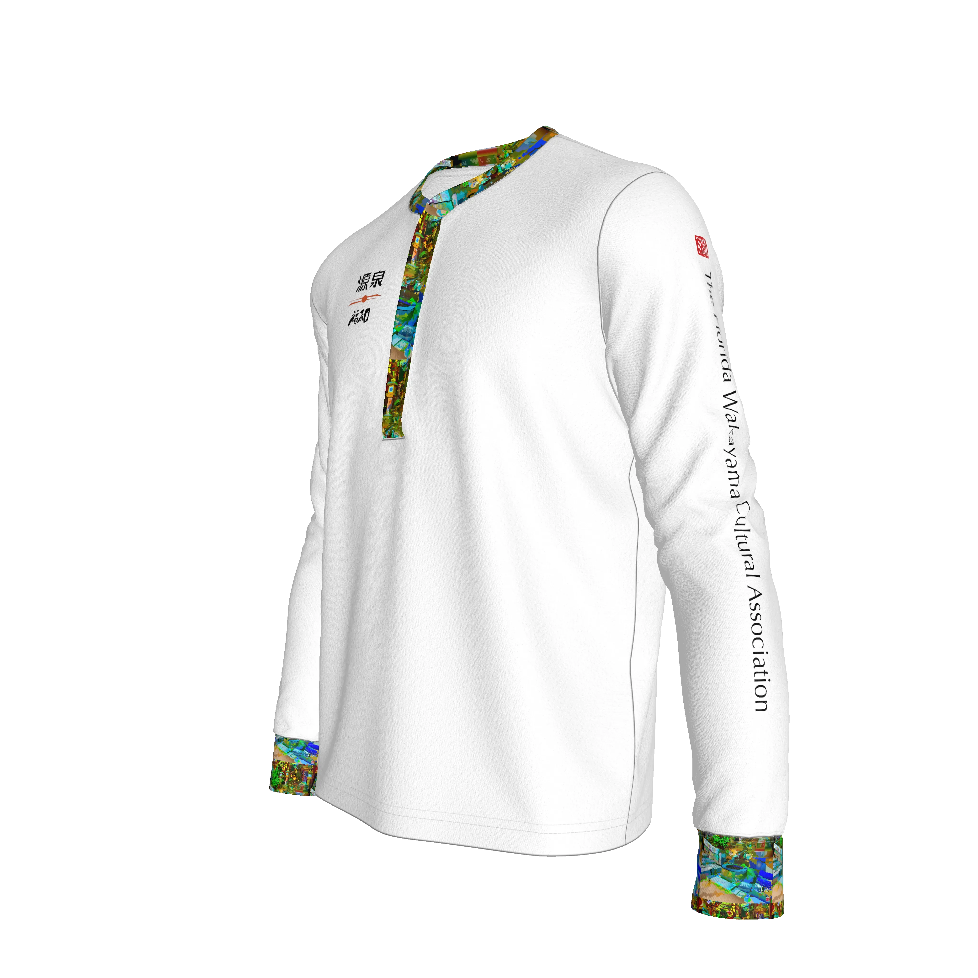 The Wellspring Long Sleeve Shirt - Wearable Fine Art by Shoosty