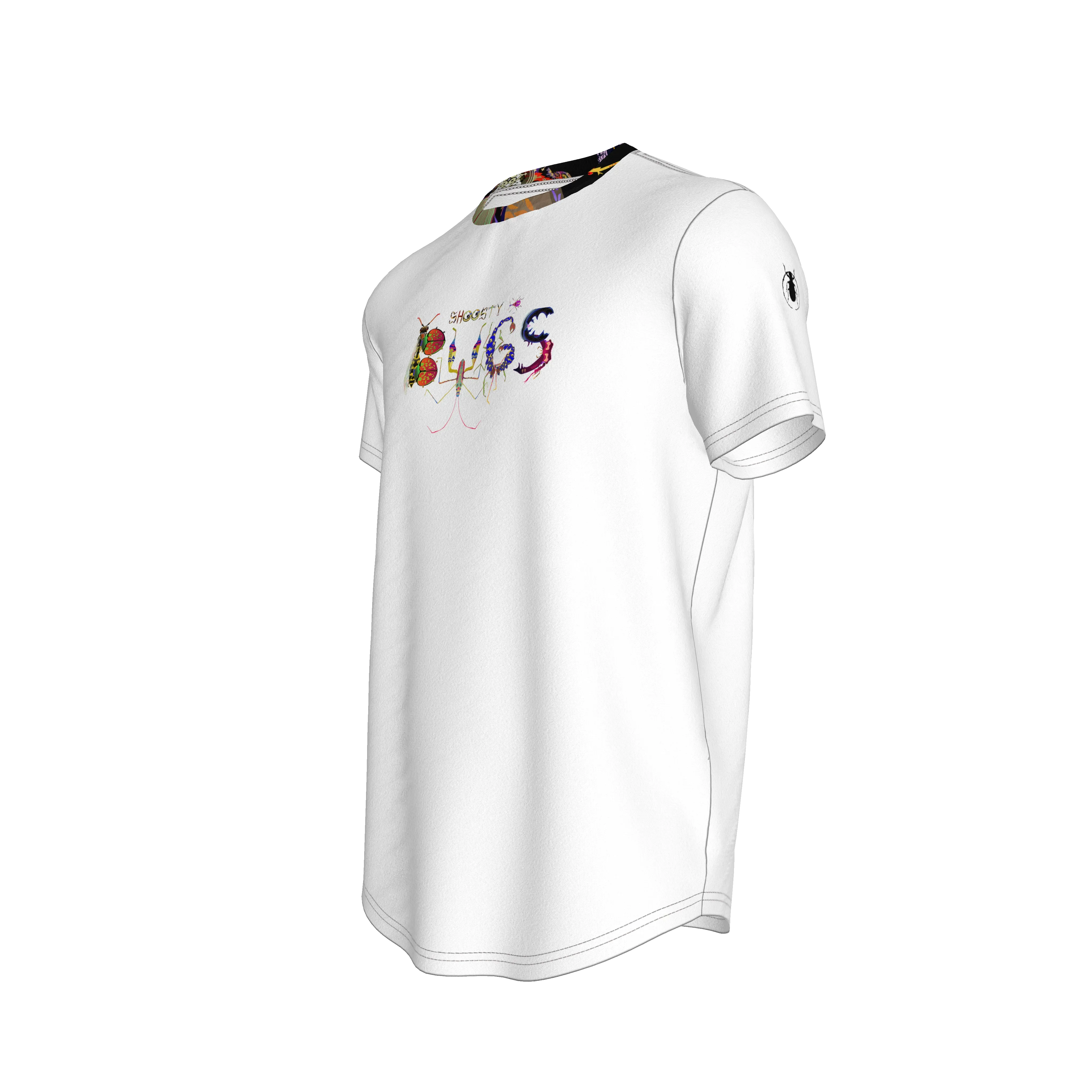 Shoosty Bugs T-Shirt – Fitted Bamboo Cotton Jersey - Wearable Fine Art by Shoosty