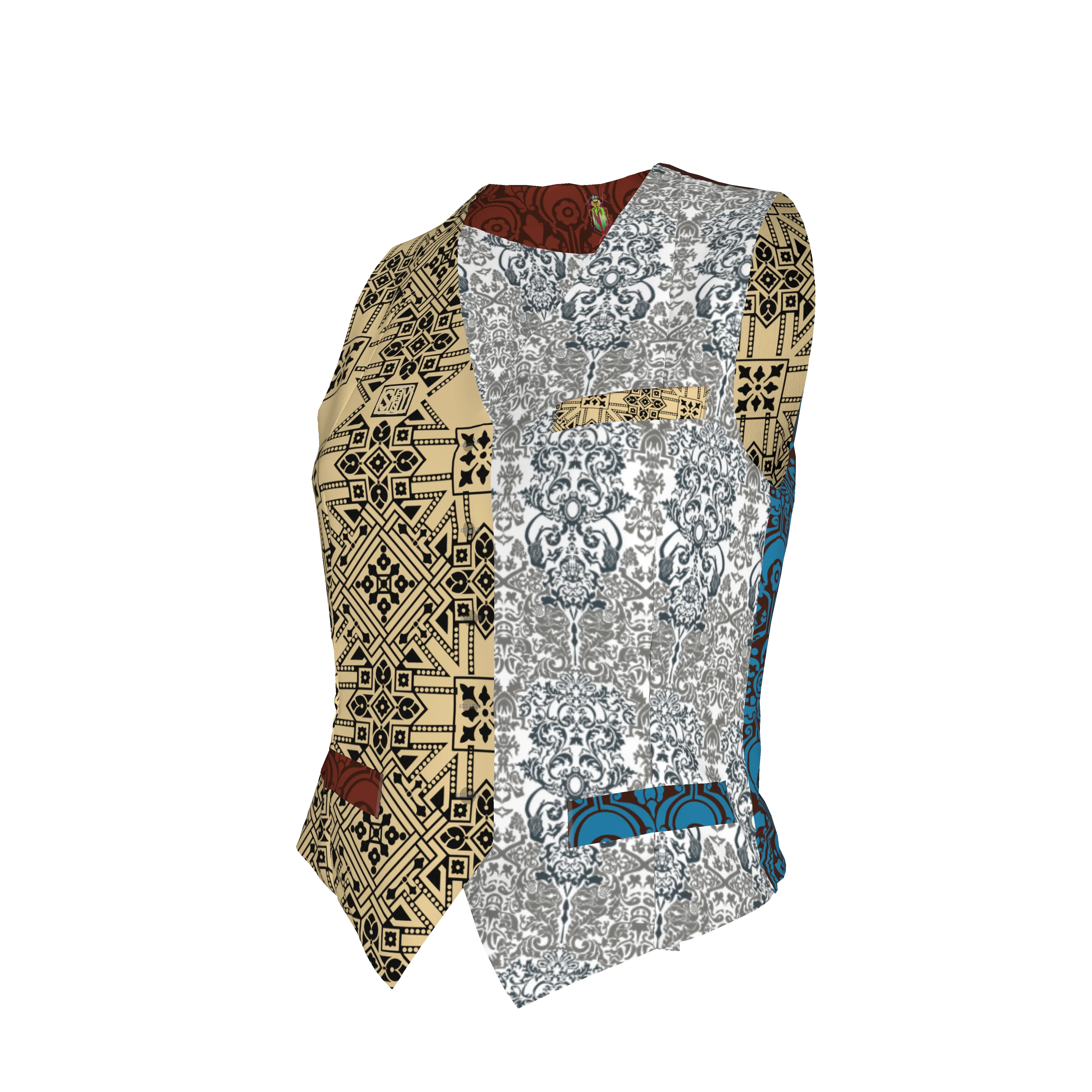 Shoosty V3 Vest - Wearable Fine Art by Shoosty