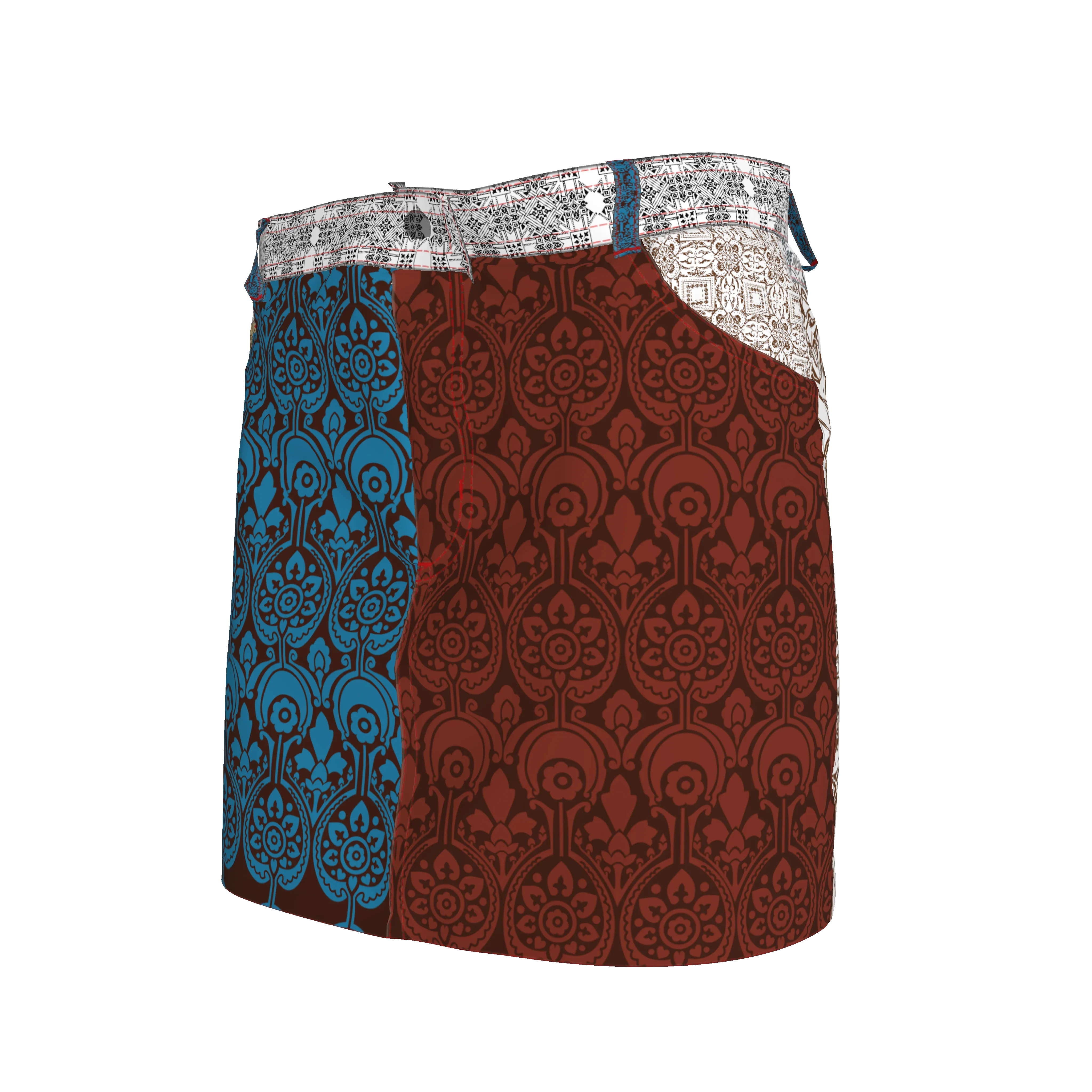 Shoosty V3 Miniskirt - Wearable Fine Art by Shoosty