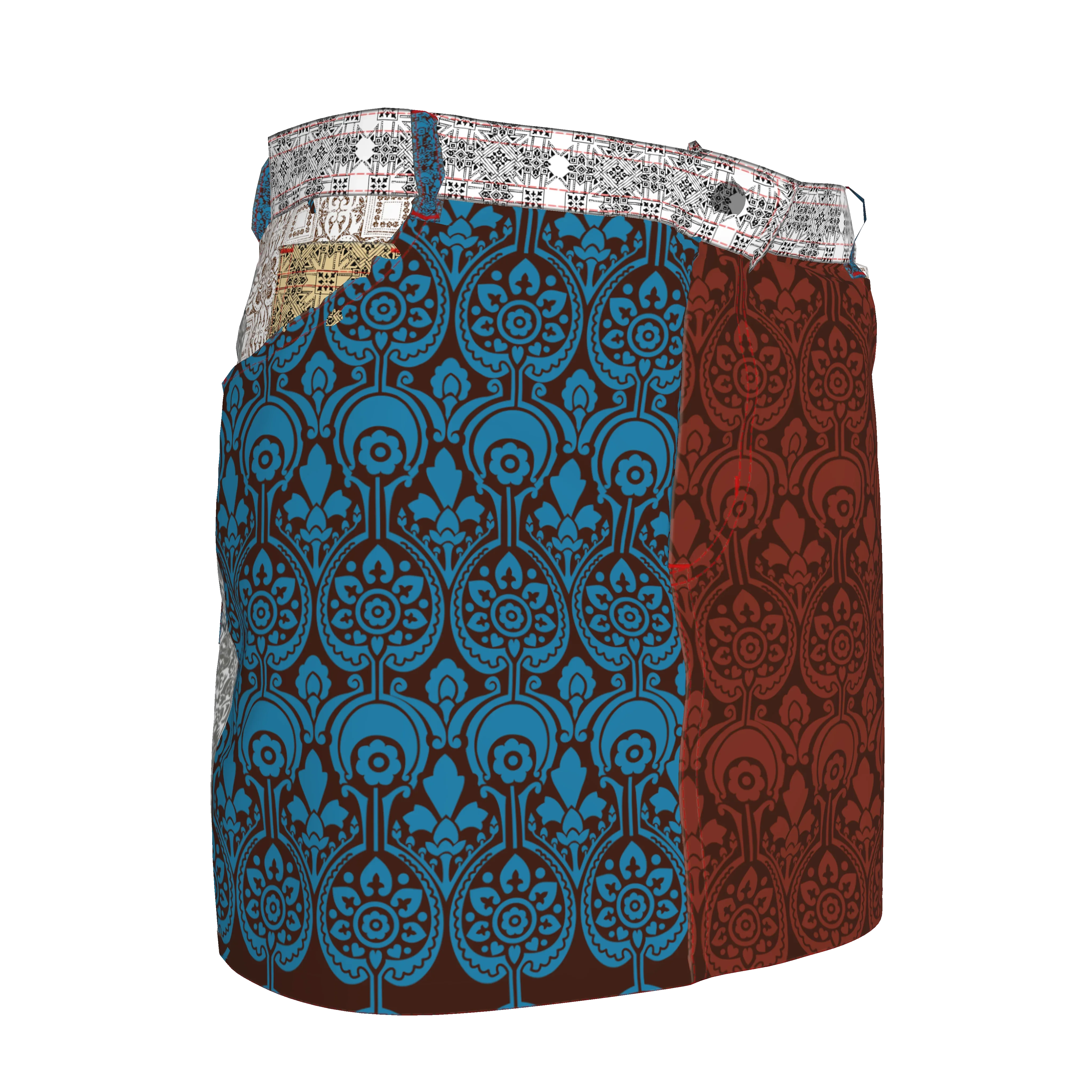 Shoosty V3 Miniskirt - Wearable Fine Art by Shoosty