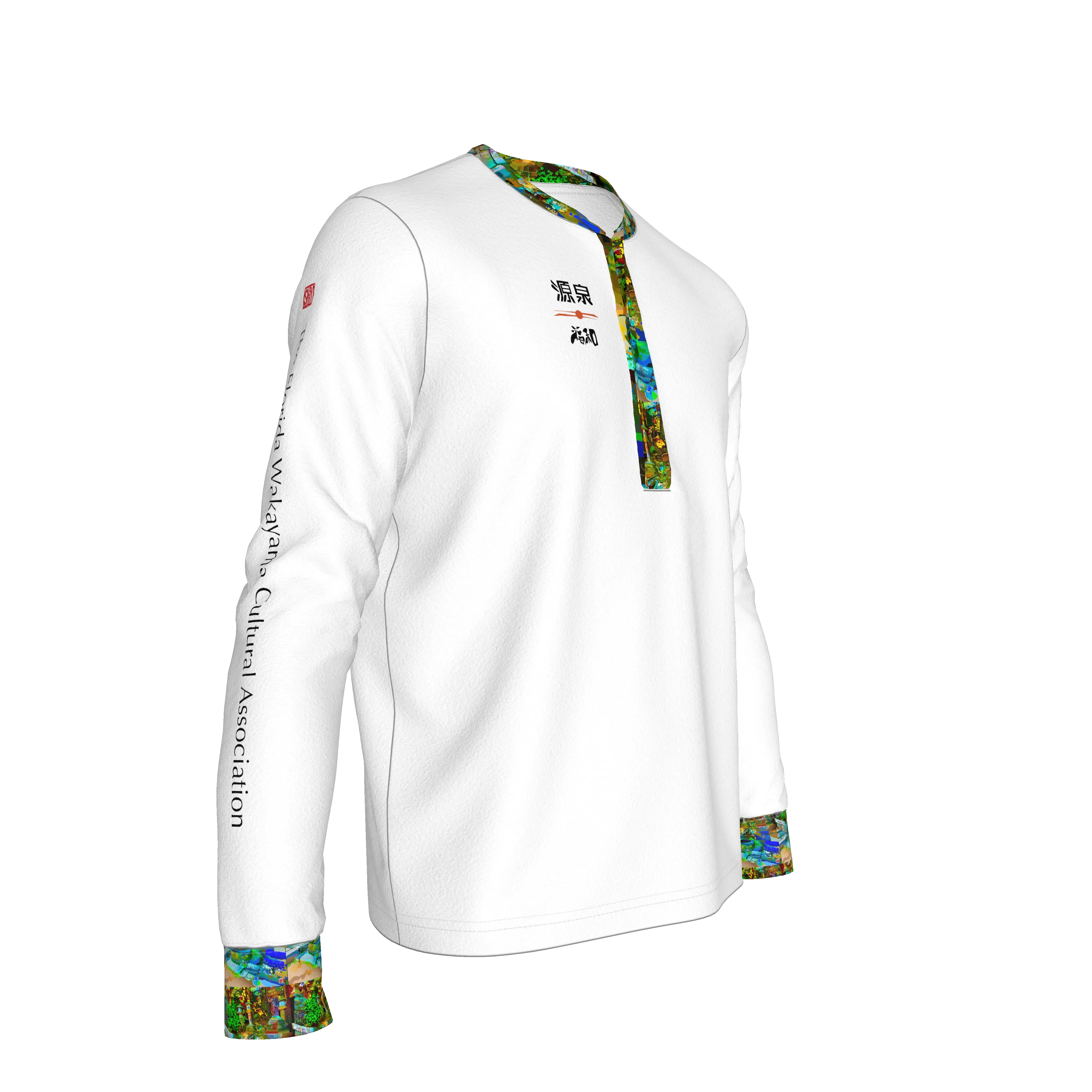 The Wellspring Long Sleeve Shirt - Wearable Fine Art by Shoosty