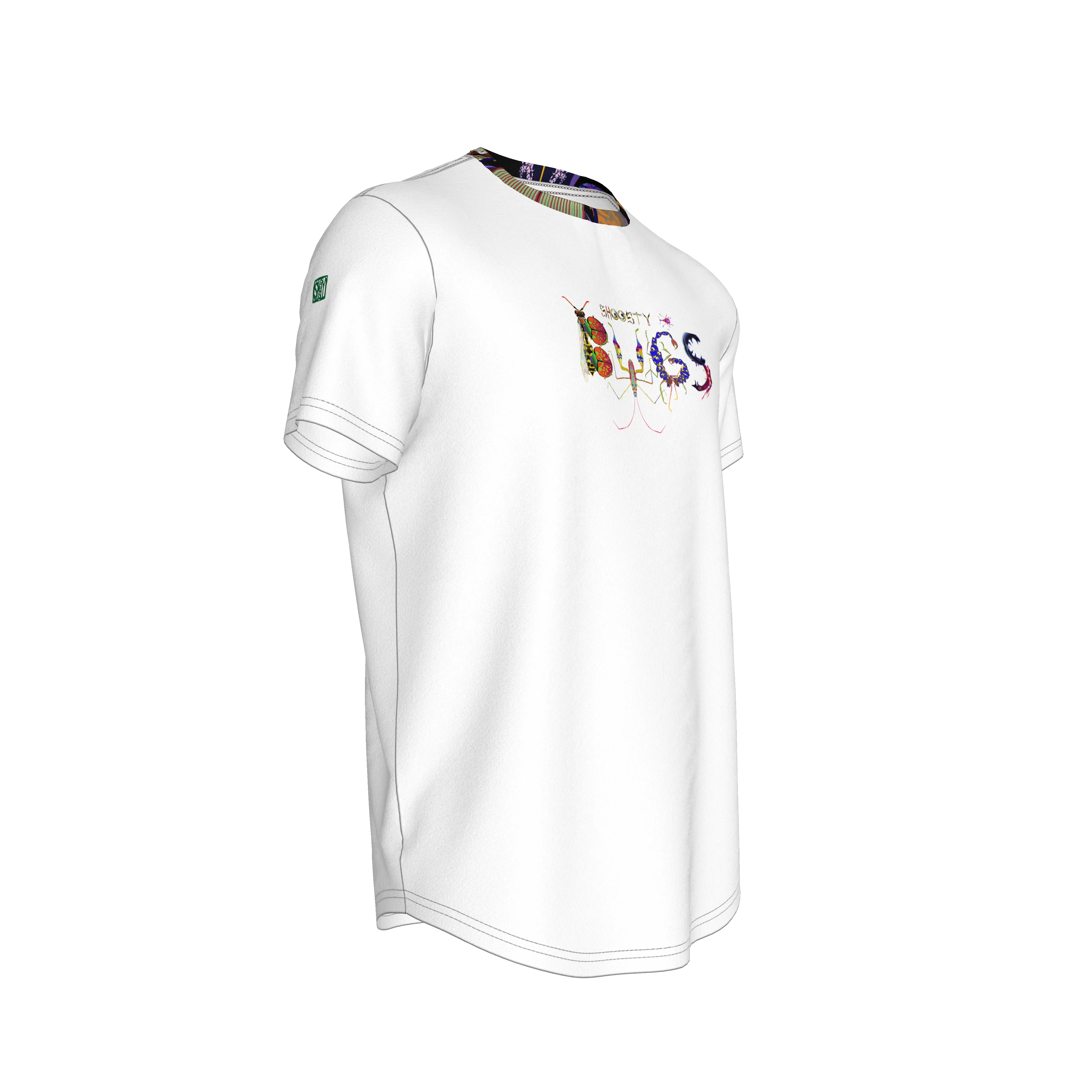 Shoosty Bugs T-Shirt – Fitted Bamboo Cotton Jersey - Wearable Fine Art by Shoosty
