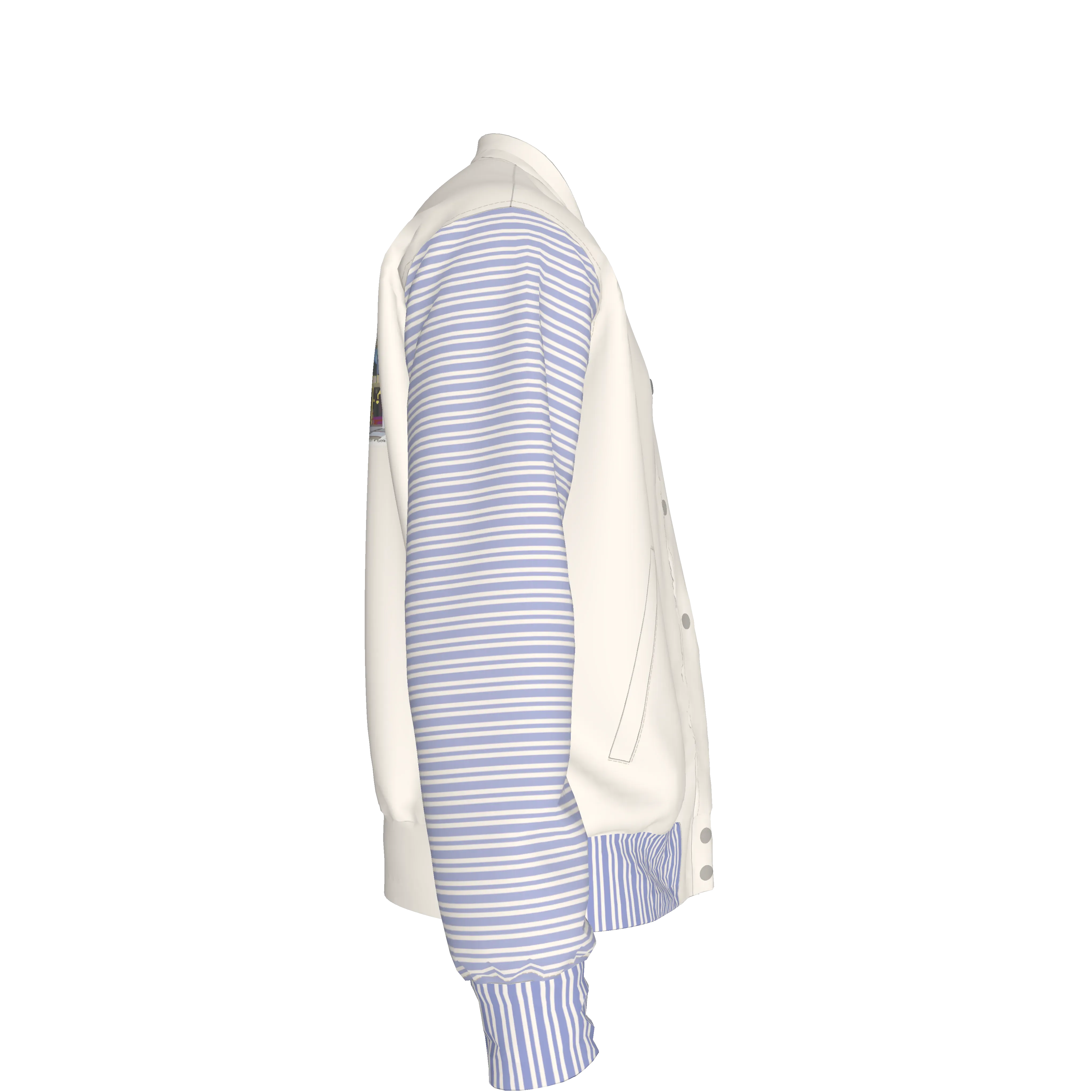 UF College of Art Varsity Jacket - Wearable Fine Art by Shoosty