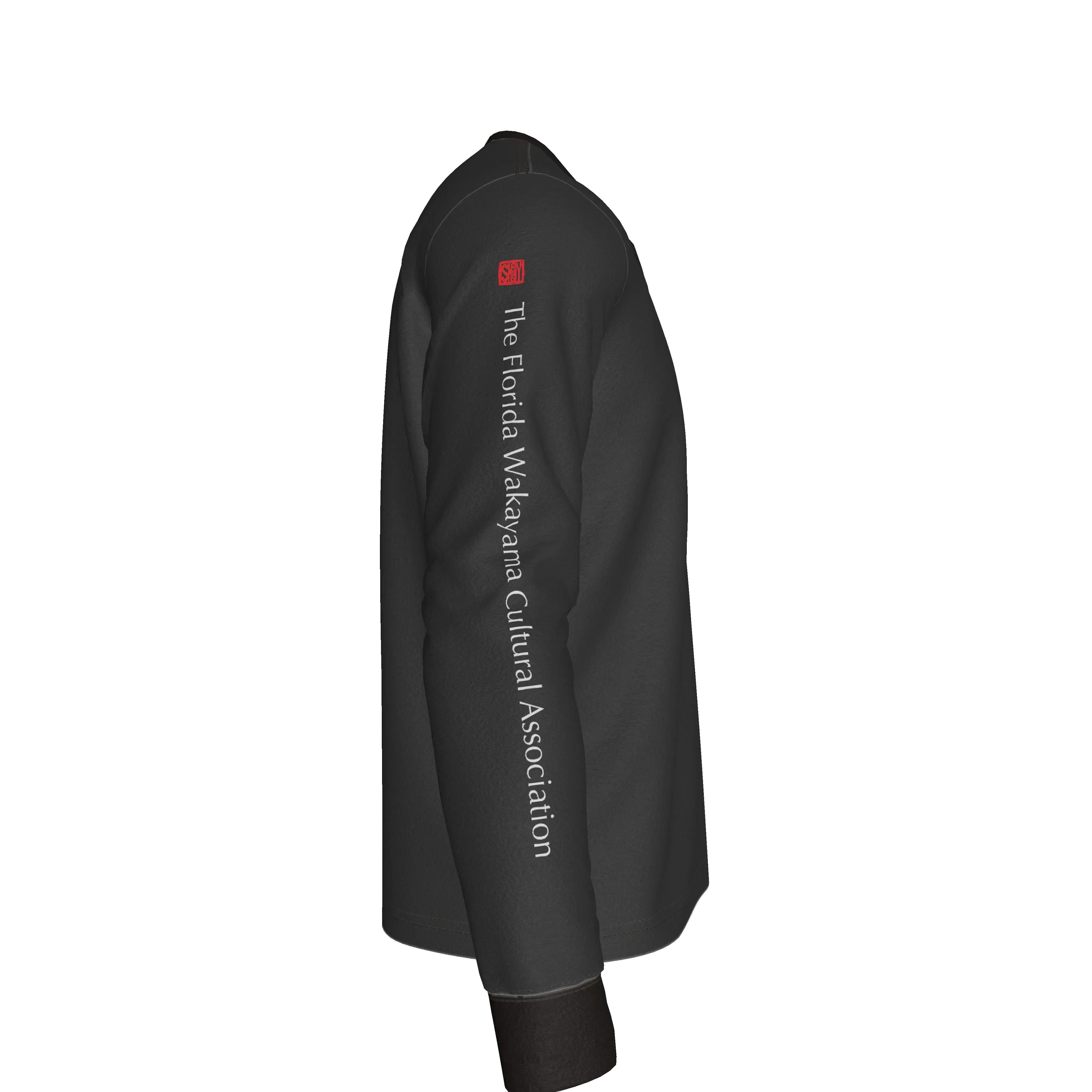 Komainu / Lion Dog - V2 Long Sleeve Henley – Limited Edition Shoosty Artist Series - Wearable Fine Art by Shoosty