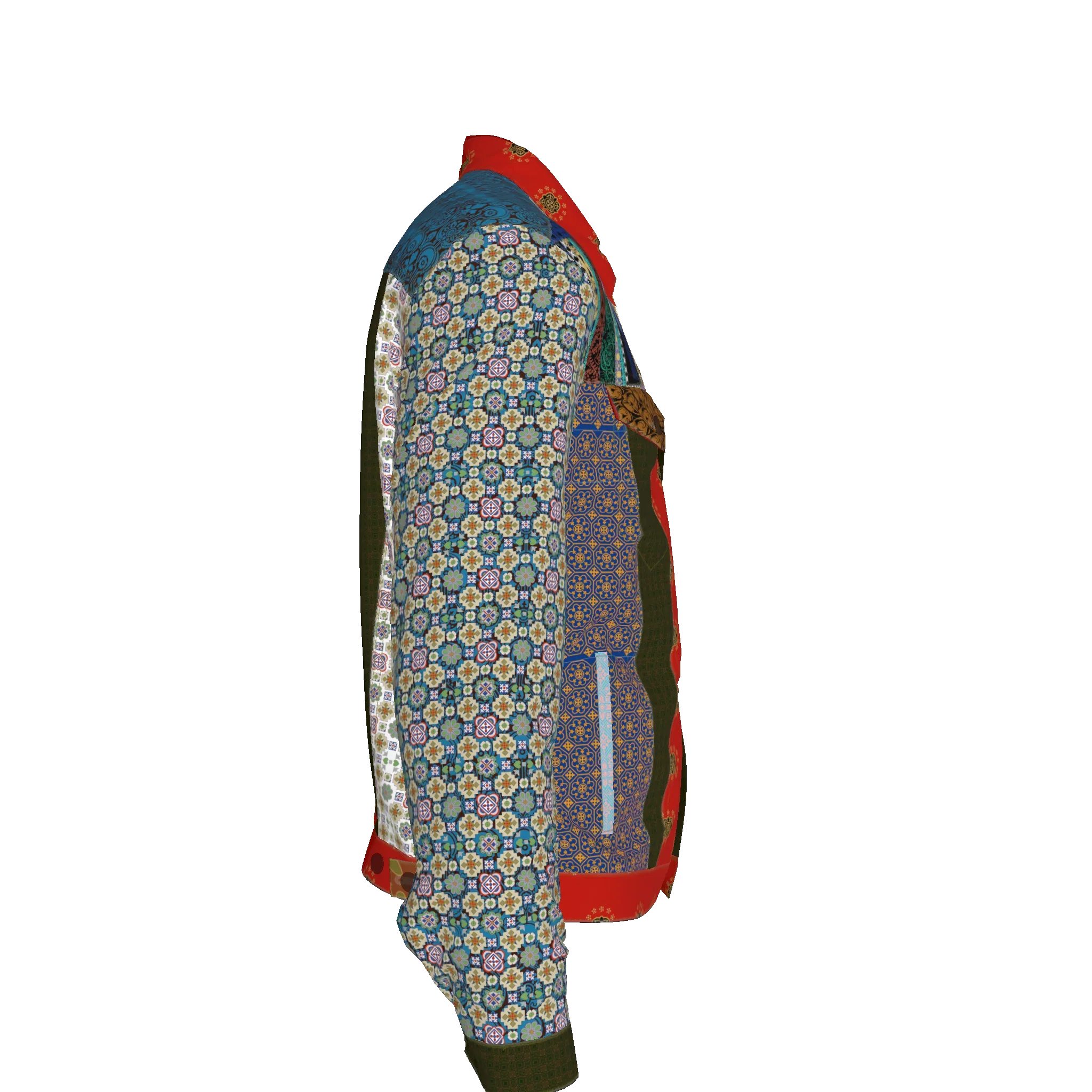 Shoosty Andre Jacket – Jean Jacket with Lining - Wearable Fine Art by Shoosty