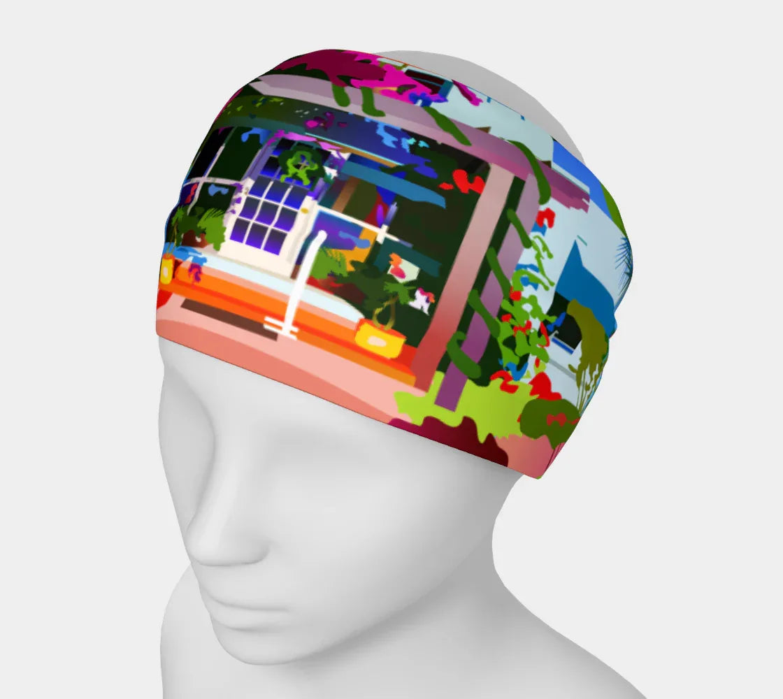 Butler House Headband - Wearable Fine Art by Shoosty