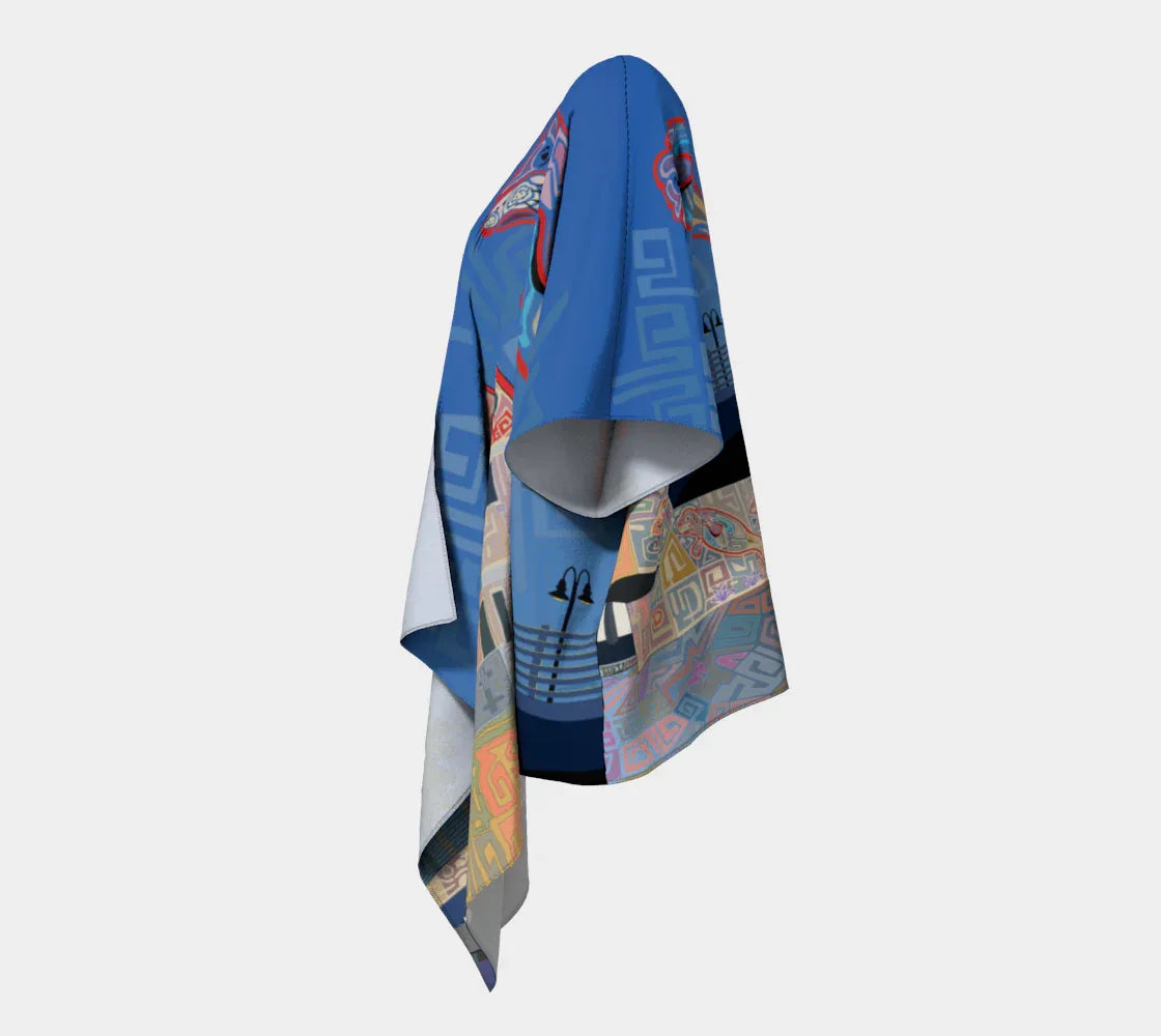 Mola Manatee V2 - Wearable Fine Art by Shoosty