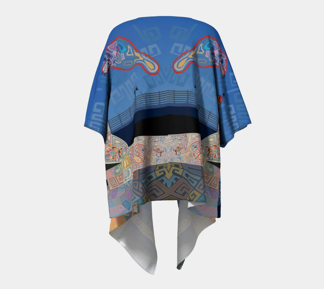 Mola Manatee V2 - Wearable Fine Art by Shoosty